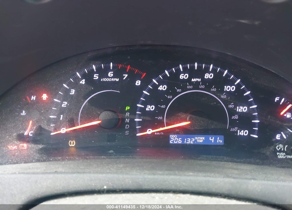 2011 TOYOTA CAMRY LE VIN: 4T4BF3EK2BR172207