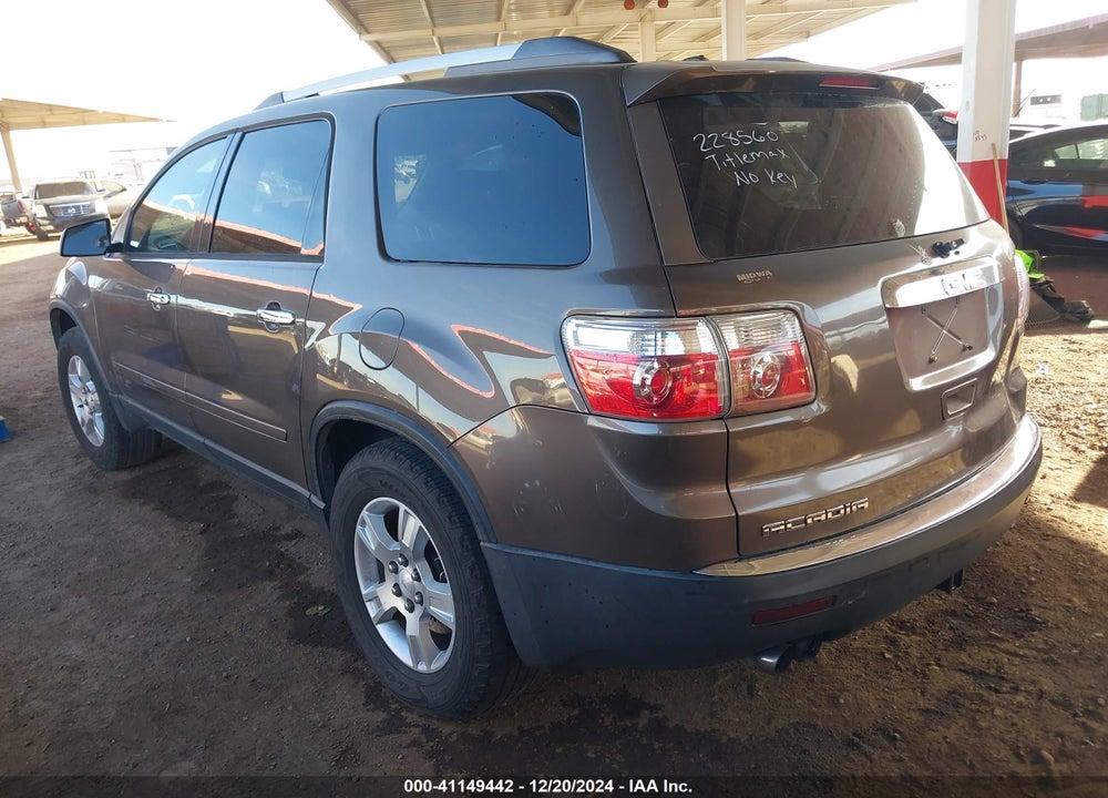2012 GMC ACADIA SL VIN: 1GKKRNED0CJ228560
