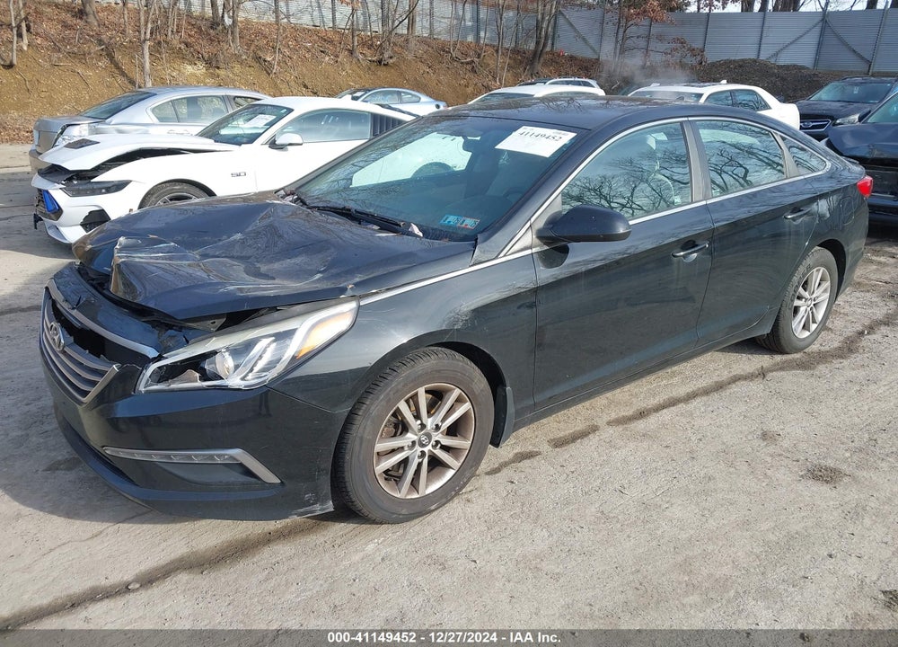 2015 HYUNDAI SONATA SE VIN: 5NPE24AF1FH178148