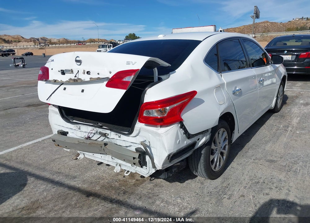 2019 NISSAN SENTRA SV VIN: 3N1AB7AP2KY209741