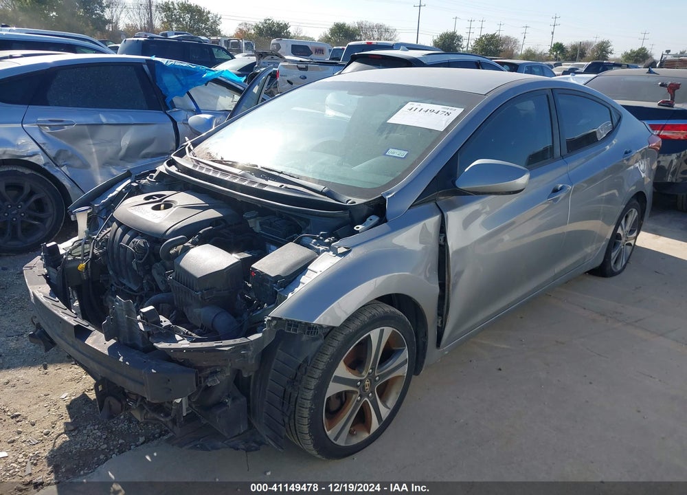 2016 HYUNDAI ELANTRA SE VIN: 5NPDH4AEXGH743385