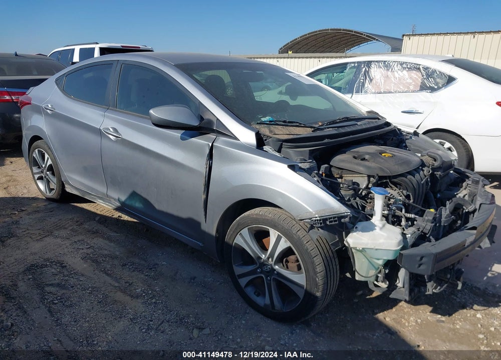 2016 HYUNDAI ELANTRA SE VIN: 5NPDH4AEXGH743385