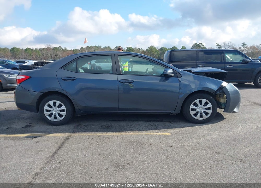 2014 TOYOTA COROLLA LE ECO VIN: 2T1BPRHE7EC029288