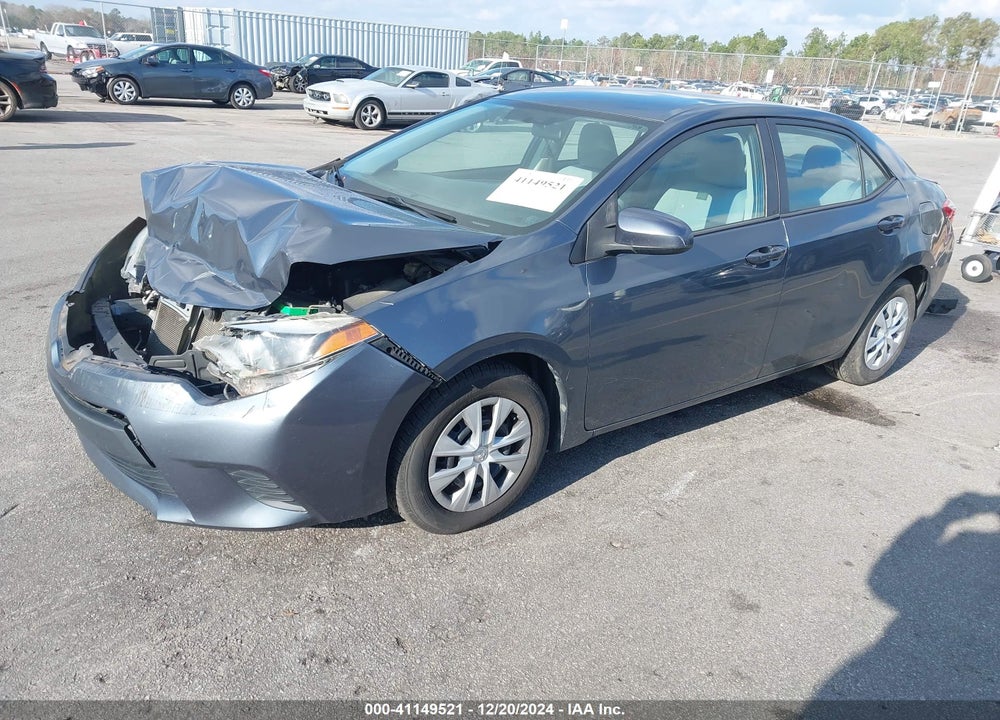 2014 TOYOTA COROLLA LE ECO VIN: 2T1BPRHE7EC029288