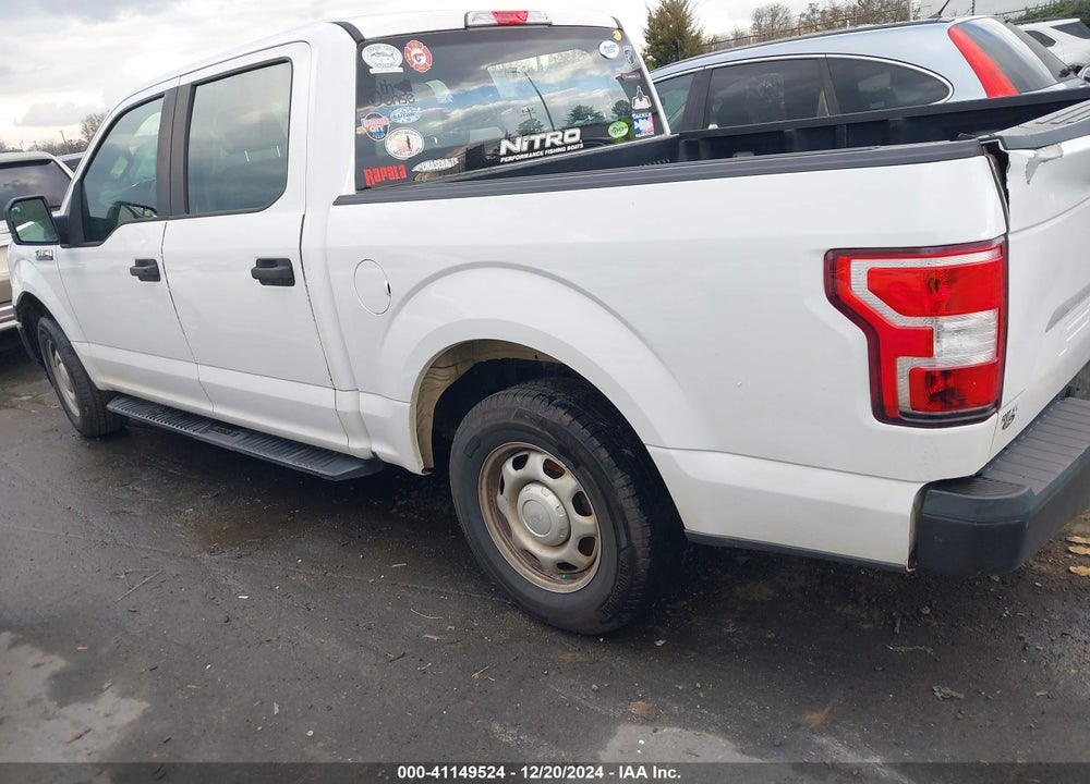 2018 FORD F-150 XL VIN: 1FTEW1CB3JKC99156