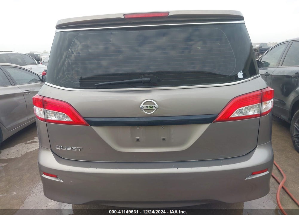 2015 NISSAN QUEST PLATINUM/S/SL/SV VIN: JN8AE2KP8F9134050