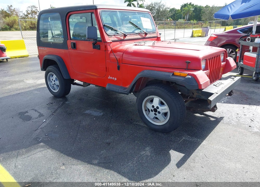 1994 JEEP WRANGLER / YJ S VIN: 1J4FY19P9RP458157