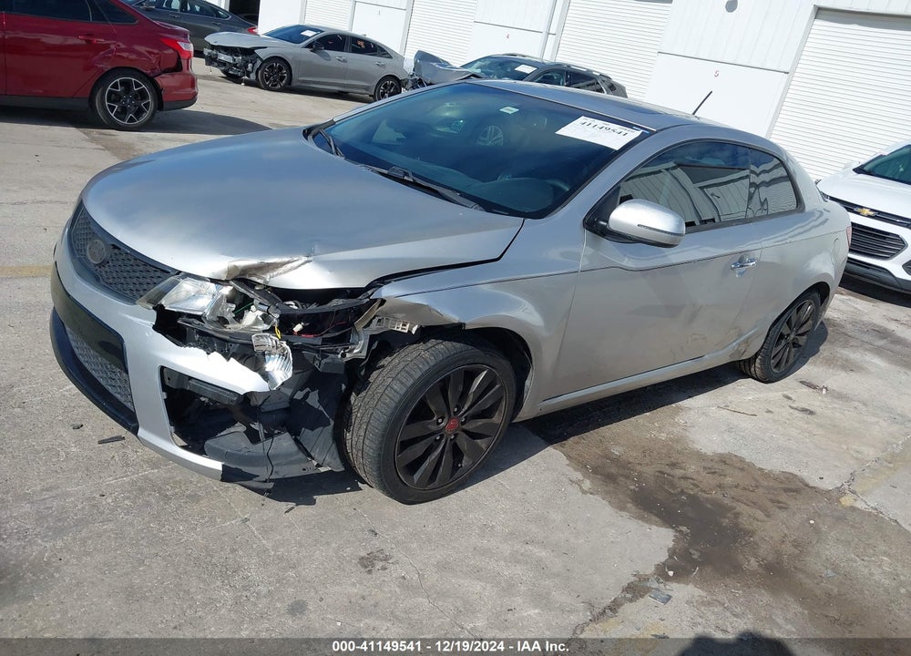 2011 KIA FORTE KOUP SX VIN: KNAFW6A34B5459667