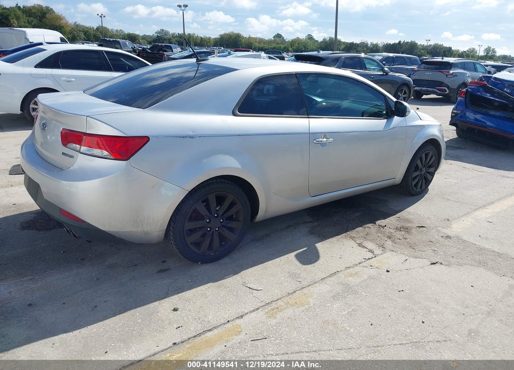 2011 KIA FORTE KOUP SX VIN: KNAFW6A34B5459667