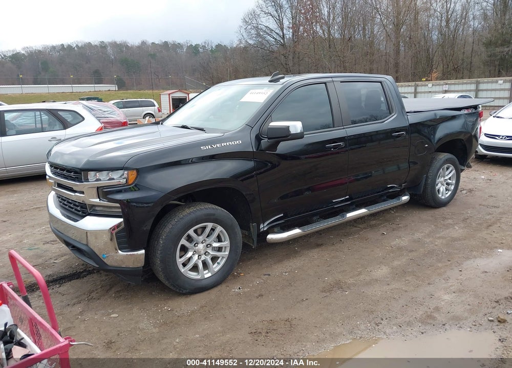 2019 CHEVROLET SILVERADO 1500 LT VIN: 1GCUYDED4KZ215621