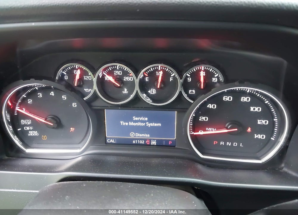 2019 CHEVROLET SILVERADO 1500 LT VIN: 1GCUYDED4KZ215621