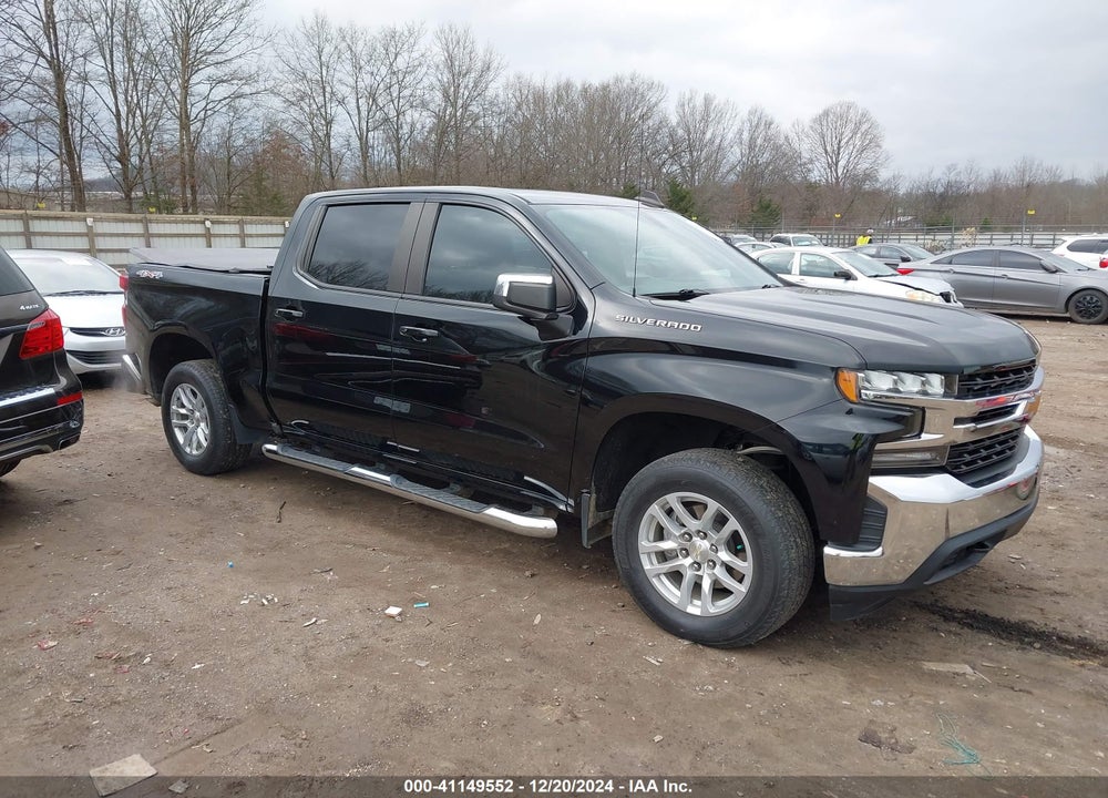 2019 CHEVROLET SILVERADO 1500 LT VIN: 1GCUYDED4KZ215621