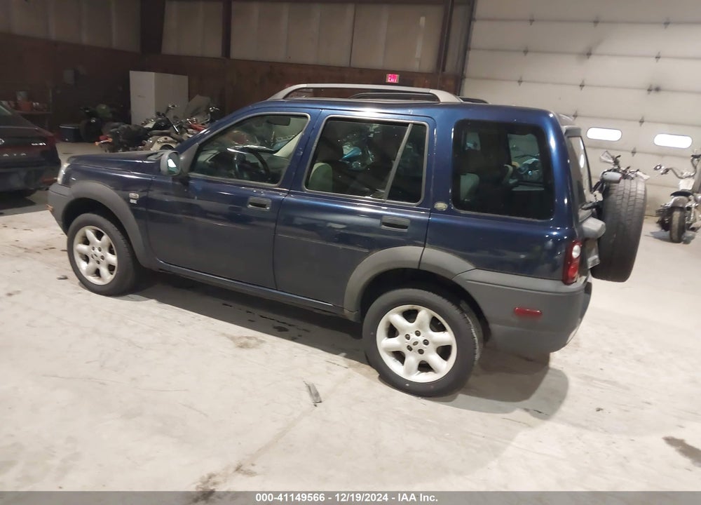 2002 LAND ROVER FREELANDER SE VIN: SALNY22252A213654