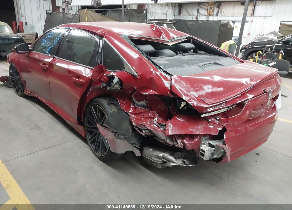 2019 HONDA ACCORD VIN: 1HGCV1F3XKA156342