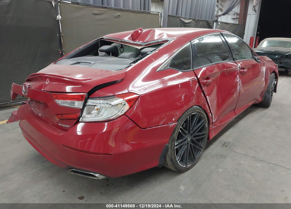 2019 HONDA ACCORD VIN: 1HGCV1F3XKA156342