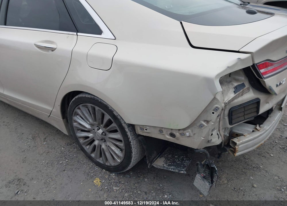 2016 LINCOLN MKZ VIN: 3LN6L2G99GR630218
