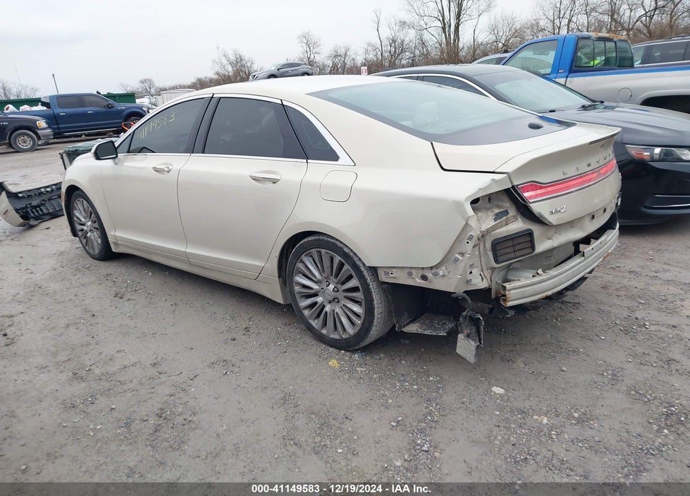 2016 LINCOLN MKZ VIN: 3LN6L2G99GR630218