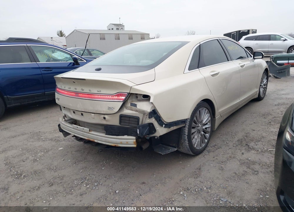 2016 LINCOLN MKZ VIN: 3LN6L2G99GR630218