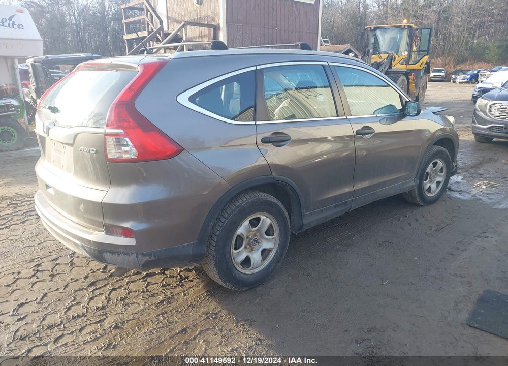 2015 HONDA CR-V LX VIN: 5J6RM4H34FL073925