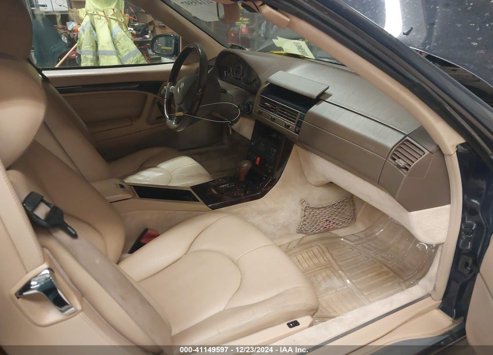 2000 MERCEDES-BENZ SL 500 VIN: WDBFA68F9YF193887