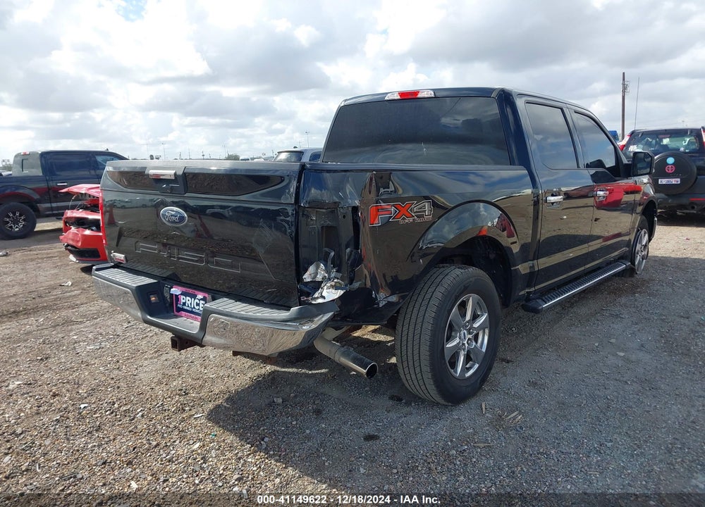 2018 FORD F-150 XLT VIN: 1FTEW1E52JKE91952