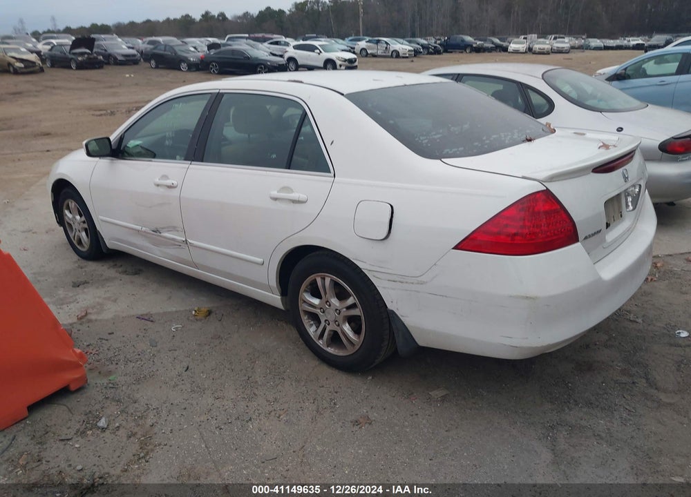 2007 HONDA ACCORD VIN: 1HGCM56767A068991