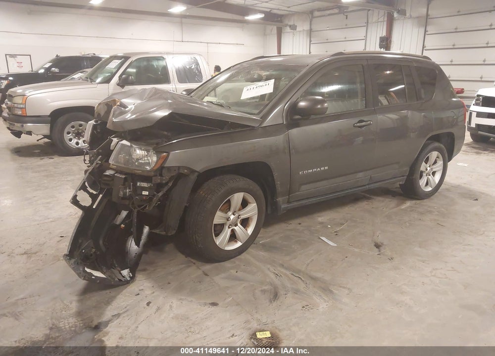 2015 JEEP COMPASS LATITUDE VIN: 1C4NJDEBXFD129529