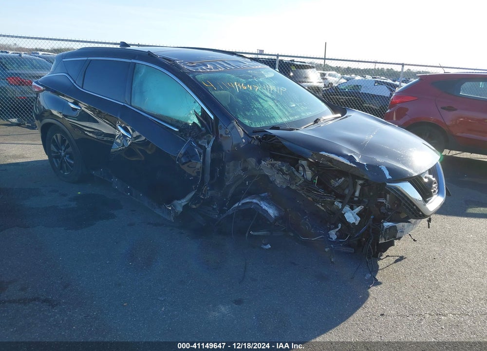 2018 NISSAN MURANO SV VIN: 5N1AZ2MH7JN102823