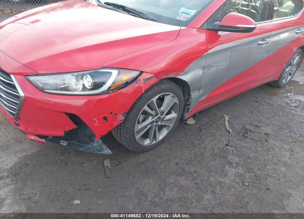 2018 HYUNDAI ELANTRA VIN: KMHD84LF2JU635244