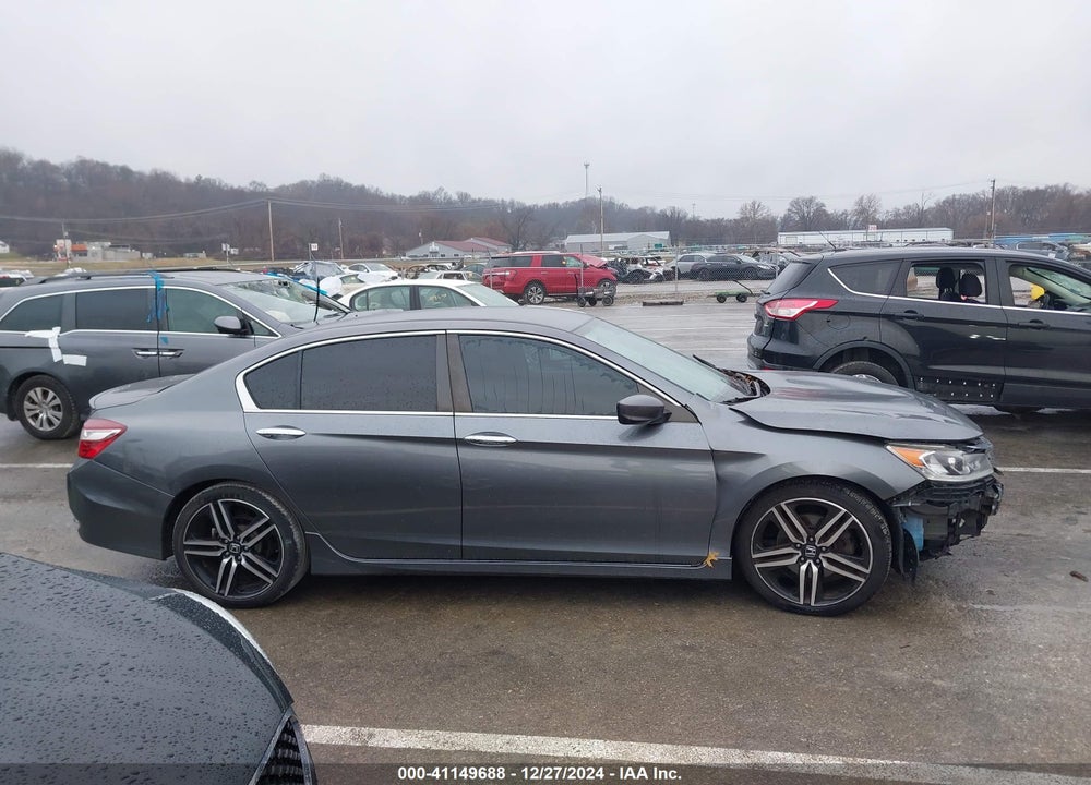 2016 HONDA ACCORD SPORT VIN: 1HGCR2F50GA106505