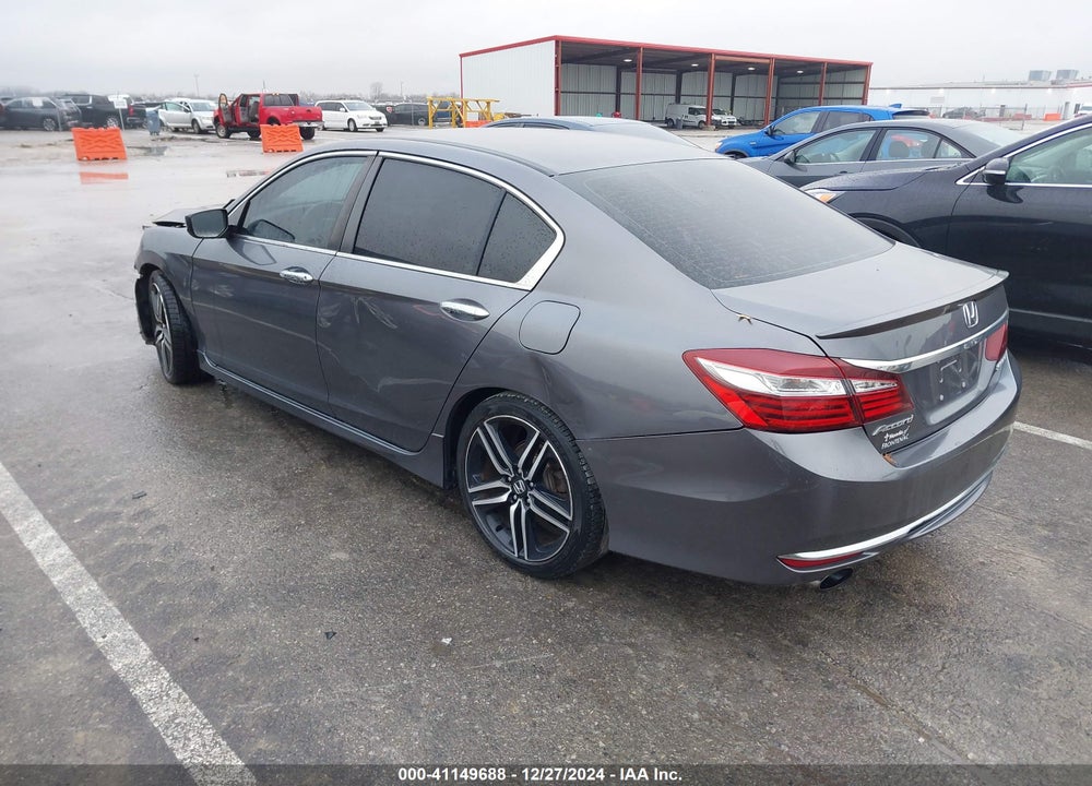 2016 HONDA ACCORD SPORT VIN: 1HGCR2F50GA106505