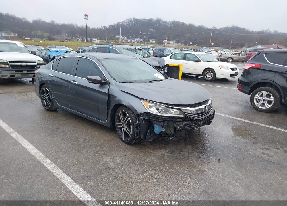 2016 HONDA ACCORD SPORT VIN: 1HGCR2F50GA106505