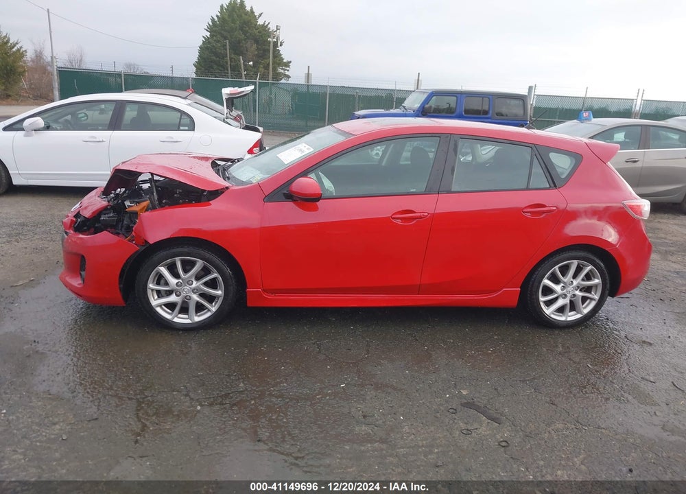 2012 MAZDA 3 S TOURING VIN: JM1BL1L66C1509627