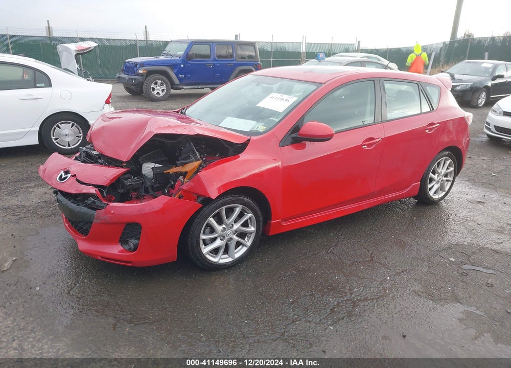 2012 MAZDA 3 S TOURING VIN: JM1BL1L66C1509627