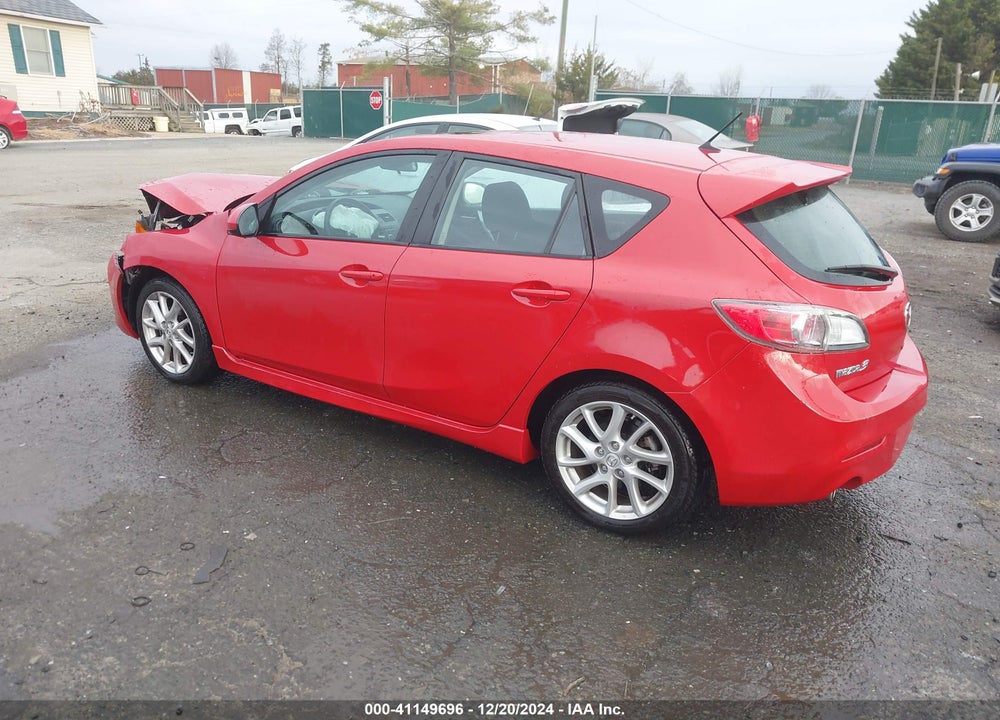 2012 MAZDA 3 S TOURING VIN: JM1BL1L66C1509627