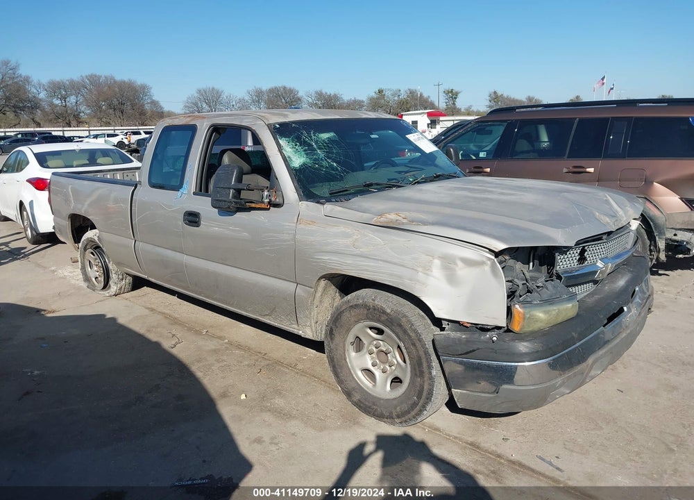 2004 CHEVROLET SILVERADO 1500 WORK TRUCK VIN: 1GCEC19X14Z174423