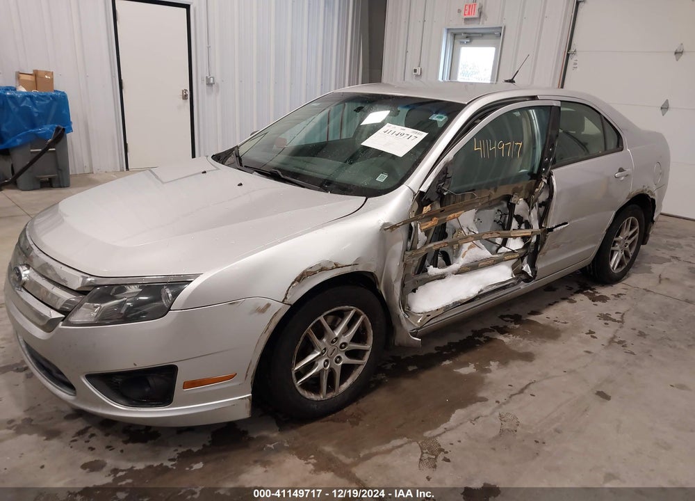 2012 FORD FUSION VIN: 3FAHP0GA1CR206659