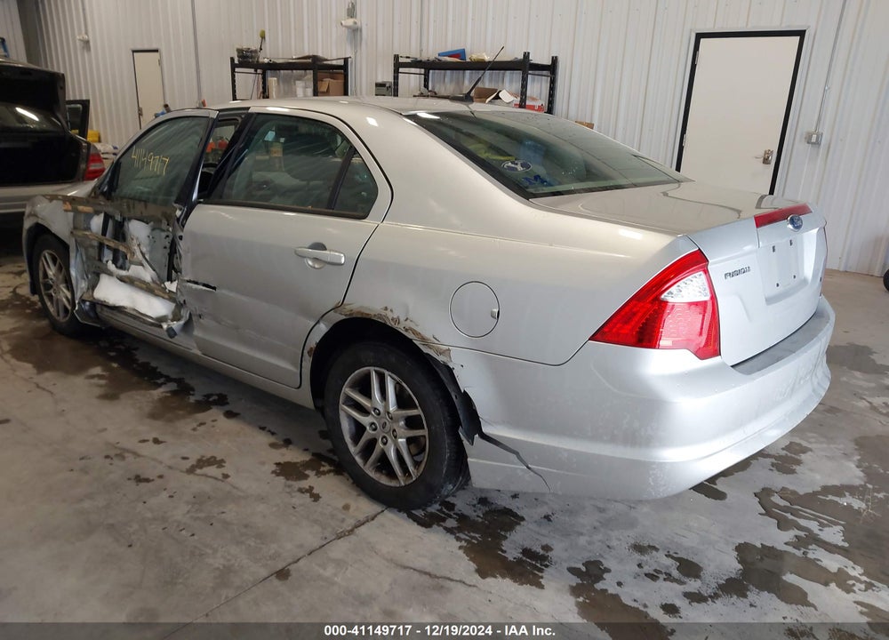 2012 FORD FUSION VIN: 3FAHP0GA1CR206659