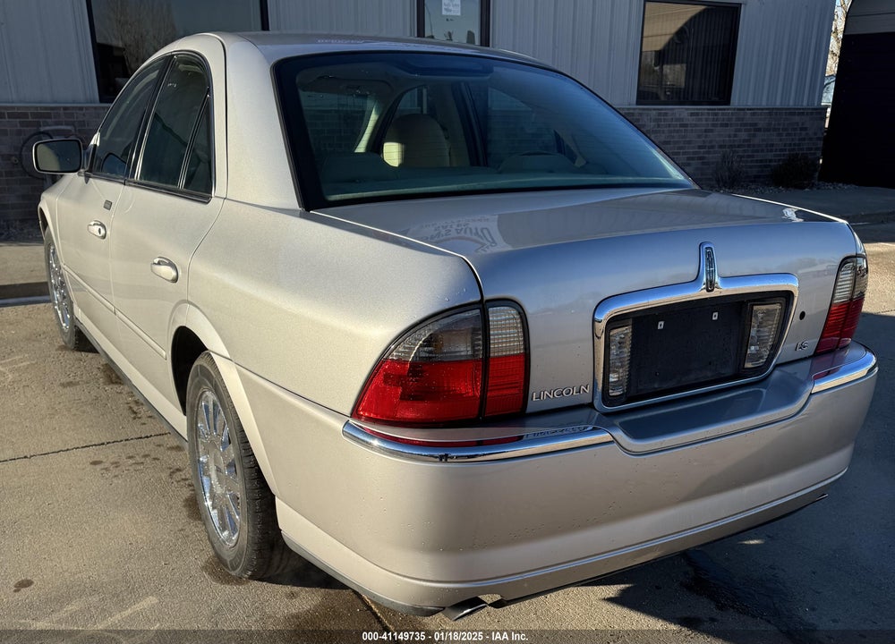 2005 LINCOLN LS V6 VIN: 1LNHM86SX5Y628098