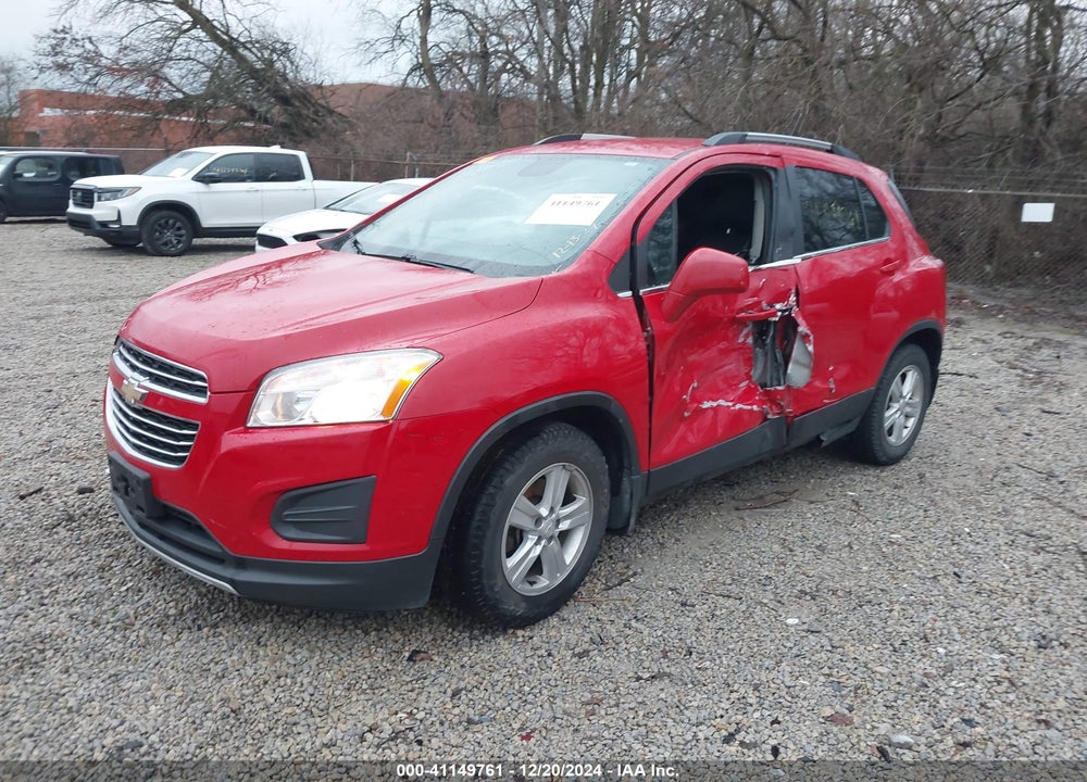 2016 CHEVROLET TRAX LT VIN: KL7CJLSB2GB682742