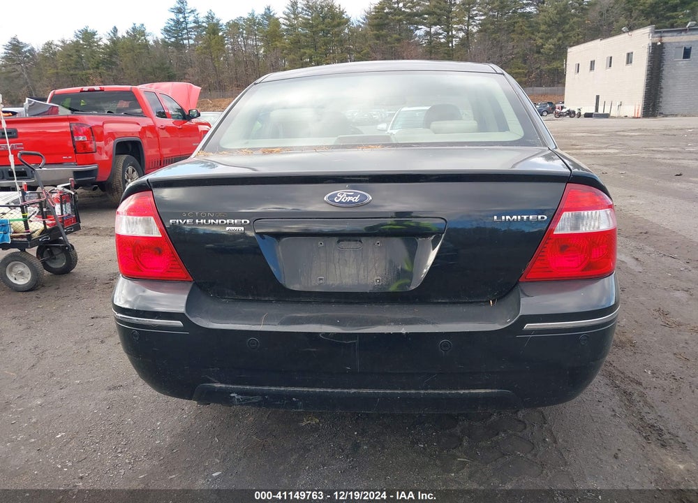 2006 FORD FIVE HUNDRED LIMITED VIN: 1FAHP28176G149745