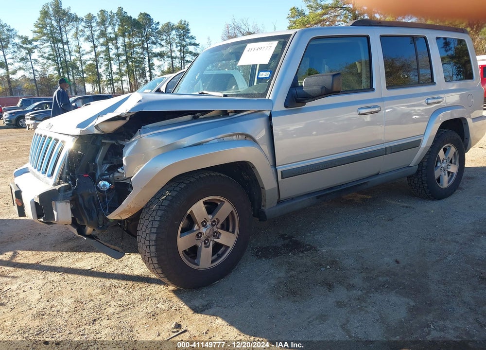 2007 JEEP COMMANDER SPORT VIN: 1J8HH48K77C587615