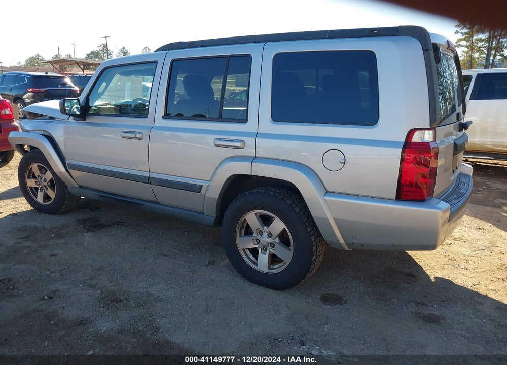2007 JEEP COMMANDER SPORT VIN: 1J8HH48K77C587615