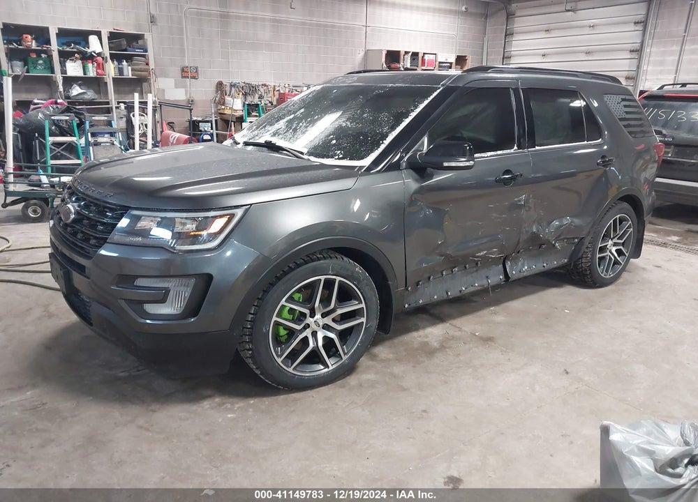 2017 FORD EXPLORER SPORT VIN: 1FM5K8GT2HGE16337