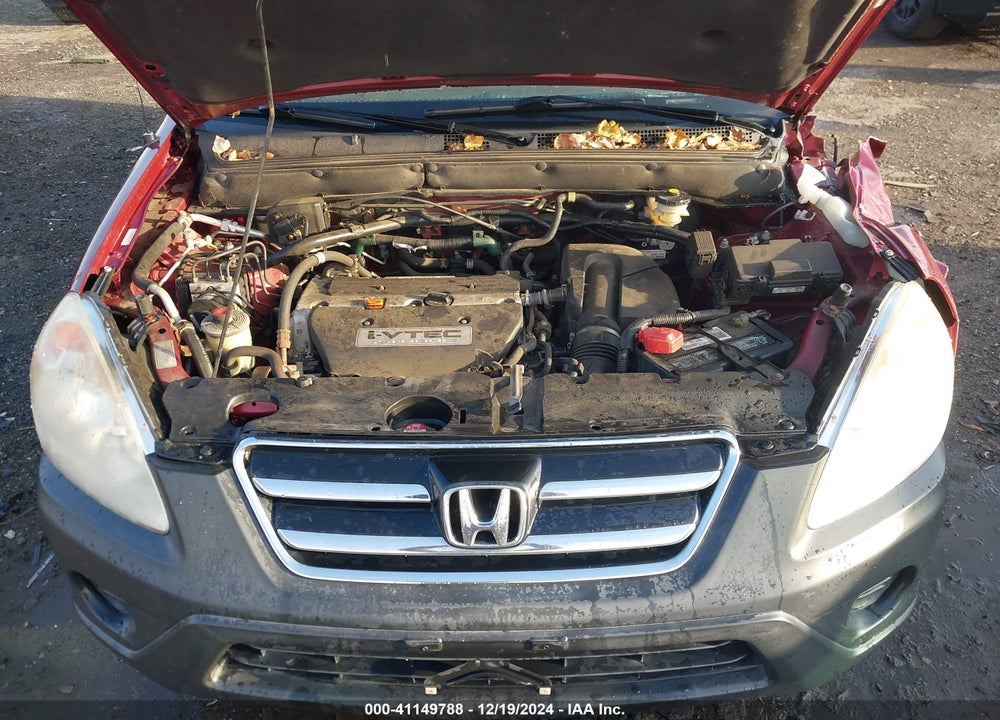 2006 HONDA CR-V EX VIN: SHSRD78876U407363