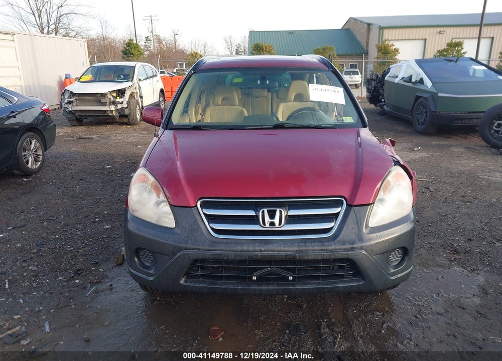 2006 HONDA CR-V EX VIN: SHSRD78876U407363