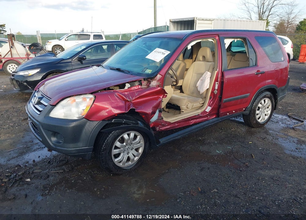 2006 HONDA CR-V EX VIN: SHSRD78876U407363