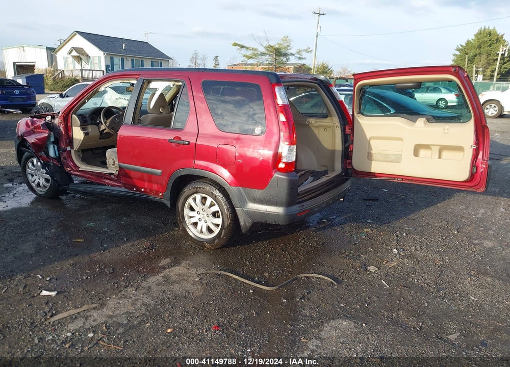 2006 HONDA CR-V EX VIN: SHSRD78876U407363
