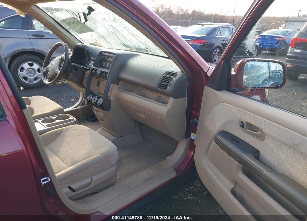 2006 HONDA CR-V EX VIN: SHSRD78876U407363