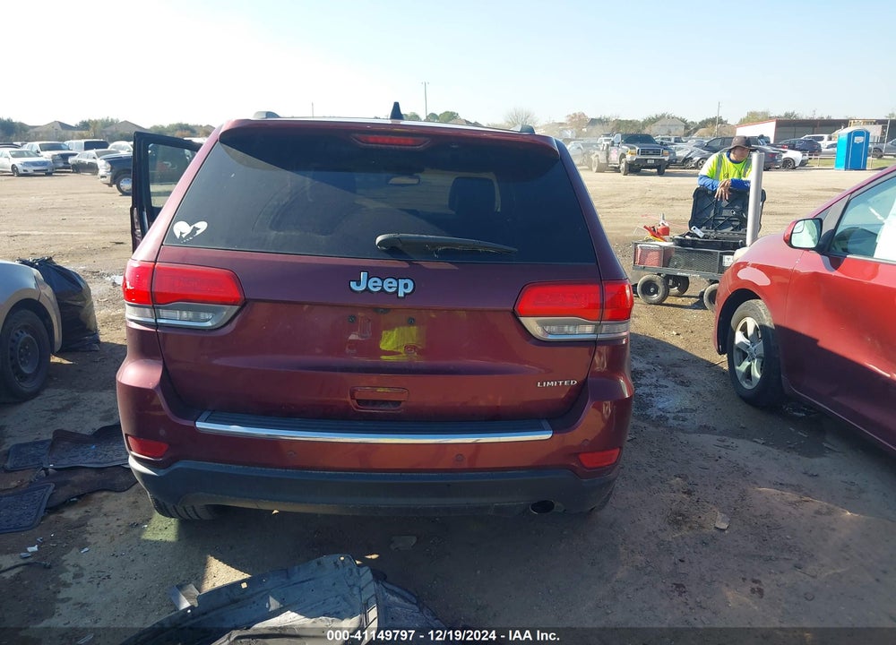 2018 JEEP GRAND CHEROKEE LIMITED 4X2 VIN: 1C4RJEBG1JC168774